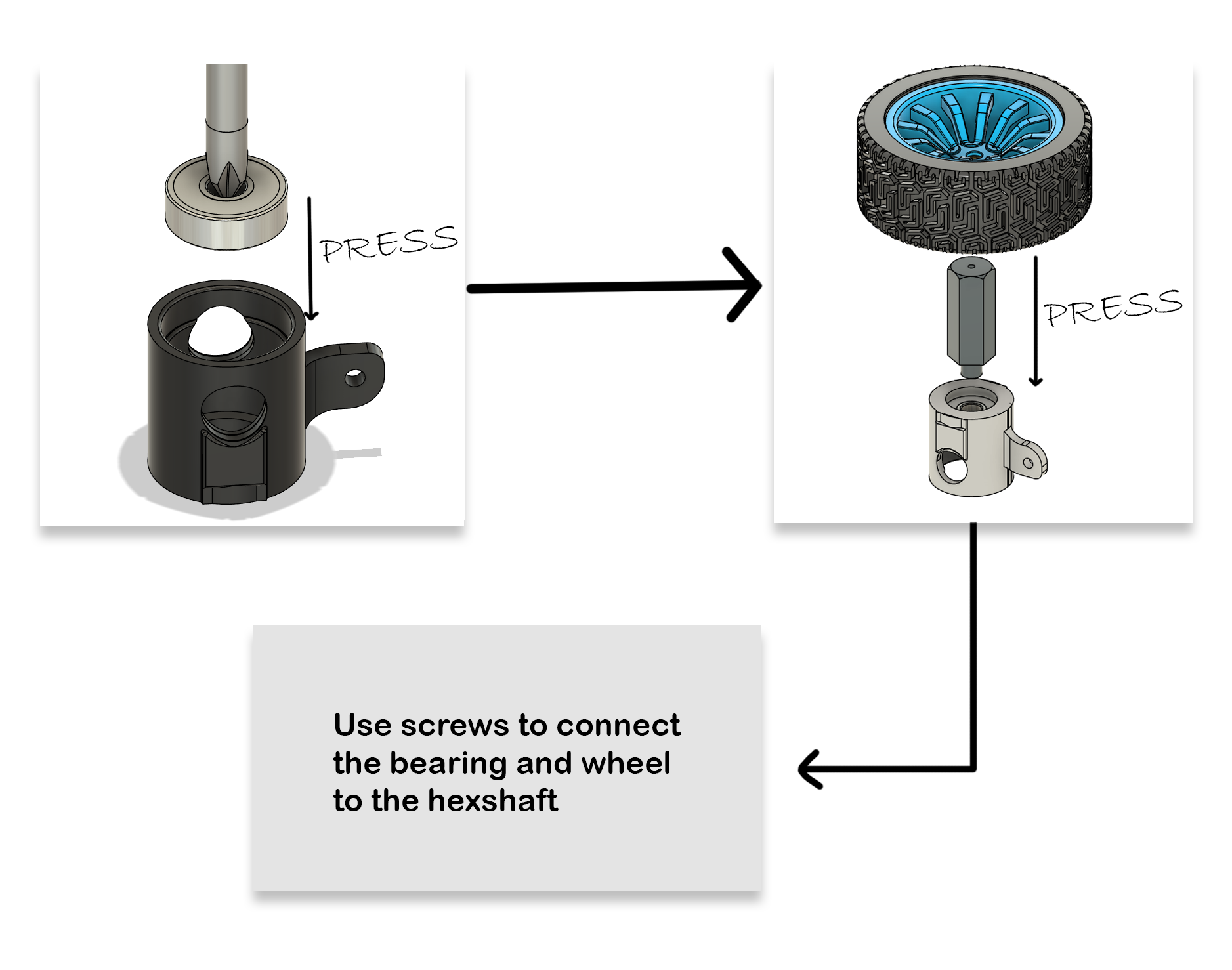 Bearing and wheel